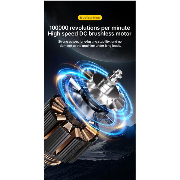 Violent Turbo Fan Mini Camping Outdoor Handheld High Speed Dust Removal Adjustable Camping For Custom Cool Camping Accessories