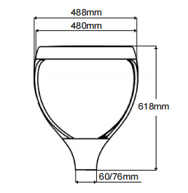 Ватт 3150LM ENEC 105LM/W 30 вне благоустраивать света