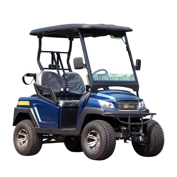 White / Black Electric Golf Cart For Hunting , Max. forward speed 45km/