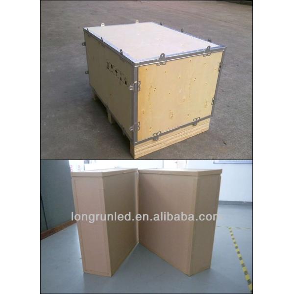 Сборка облегченного напольного экрана СИД P10 арендная высокая серая быстрая