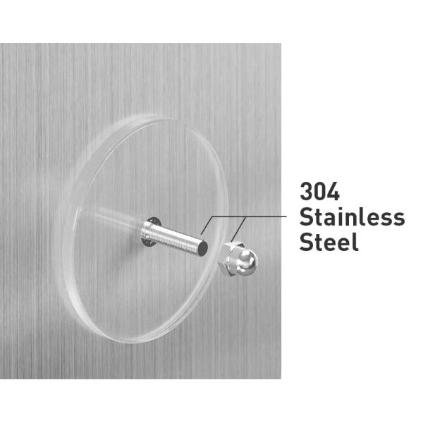 Double Nail Self Adhesive Bathroom Accessories And Fixtures No Drilling