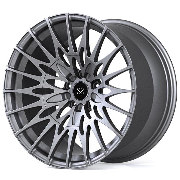 Custom Gun Metal 20 21 Inch 1-Piece Forged Alloy Rims For Ford Mustang 5x114.3 for Ferrari 488