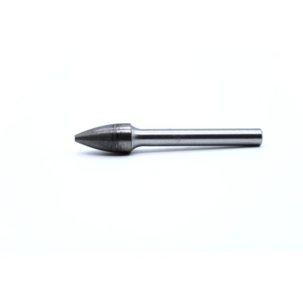 SG-3M Pointed Tree Carbide Rotary Burr Blank with 9.6mm Cut Diameter for Custom Tooth Grinding