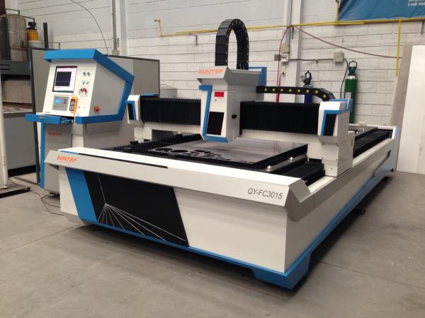High speed and high precision CNC fiber laser cutter , steel laser cutter