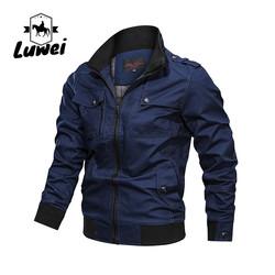 Impressão personalizada de Inverno de roupa desportiva com almofada bomber casaco de couro Homens com bolsos de fechadura
