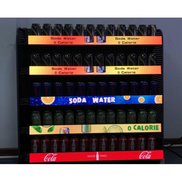 Cob P1.875 Led Bar Bottle Display Shelf Smart Sdk (Ледующая панель для дисплея бутылок)
