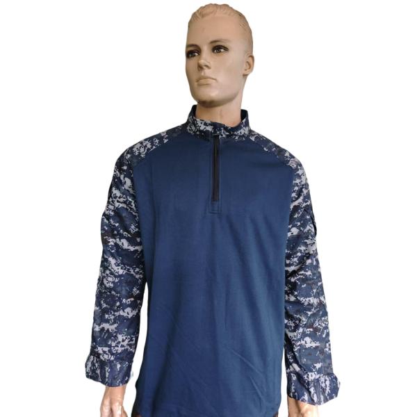 Partial Zip Combat Uniform
