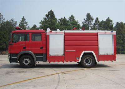 Carro de bombeiros do petroleiro da água da movimentação de ISUZU Chassis 4x2 com o tanque de água 6000L