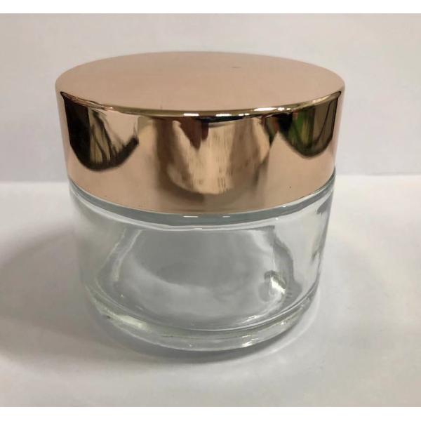 30g 50g 100g Glass Cosmetic Boottles Cream Jars with Screw Cap OEM