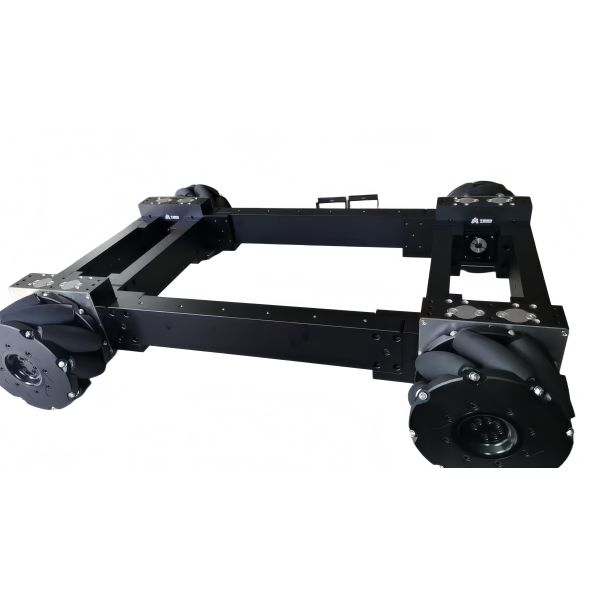 360 Degree Mecanum Wheels 12  inch Robot Chassis For AGV Robot