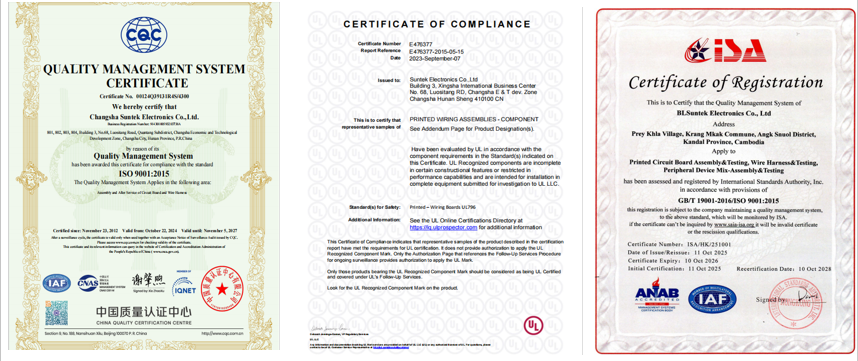 ISO9001 ISO13485 IATF16949 UL Certified Turnkey PCB Assembly Manufacturer for Medical Device OEM PCBA
