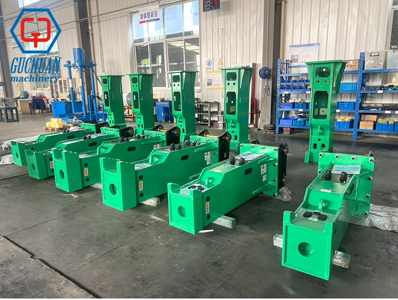 Silent Hydraulic Breaker: High-Impact SOOSAN SB60 Equivalent for 15–18 Ton Excavators | SEWOOMIC China