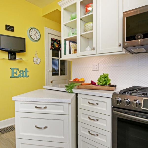 Modular Kitchen Glass Design Modern Shaker Style Lacquer Unit Small Furniture Whole Kitchen Cabinet Set