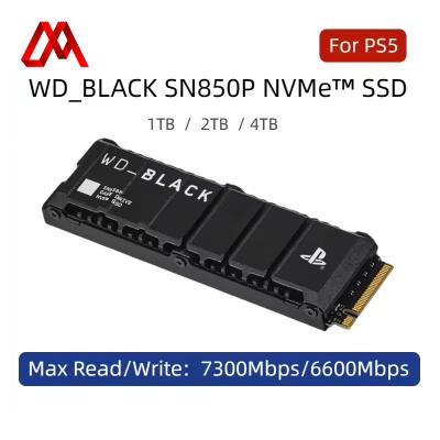 WD SONYSN850P SSD Playstation 5 Storage Expansion Western Digital External Hard Drive SN850P-1T/2T/4T