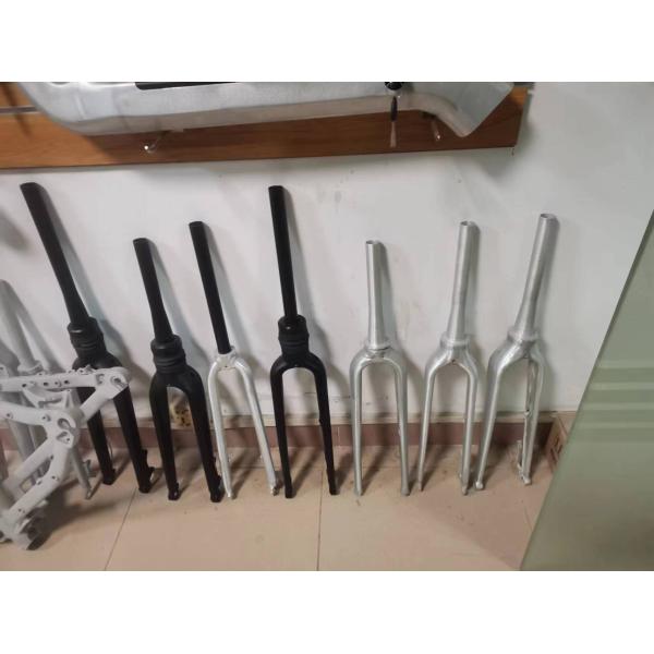 Части велосипеда 700c Алюминиевый одноударный трекинг велосипед вилка 25 мм путешествие 100x15 Сброс дискового тормоза