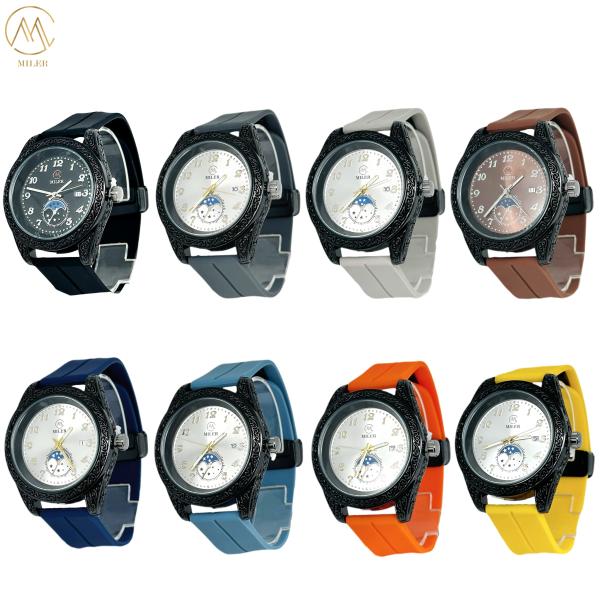 Factory Direct Sale Fashion Sports Silicone Strap Wristwatches