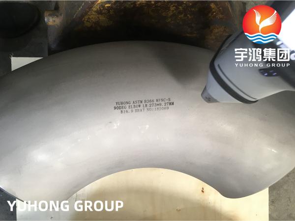 ASTM B366 soldadura de extremidade LR de 45/90/180 graus/cotovelo Monel 400 do SÊNIOR