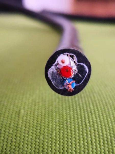 RS485 ECHU Data Cable Twisted Pair Shielded Communication Cable-RS485 2x2x18AWG Tinned Copper Communication cable For Instrument