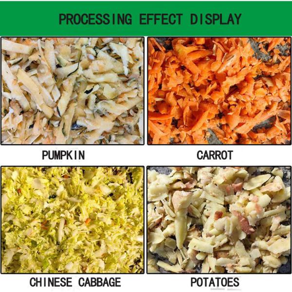 Fruit And Vegetable 2200w Ginger Crusher Machine 400kg/Hour