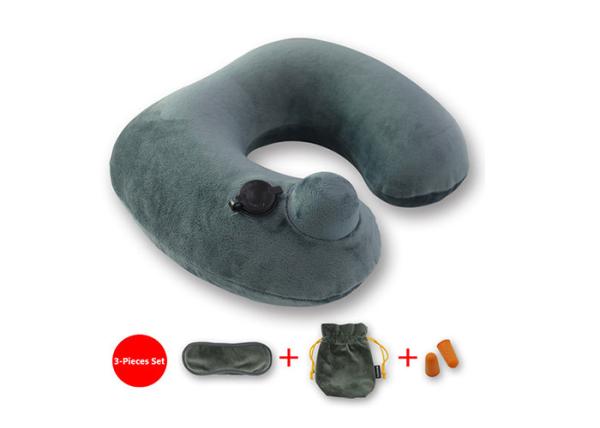 Inflatable Neck Support Travel Pillow Car Neck Rest Msee popular design product