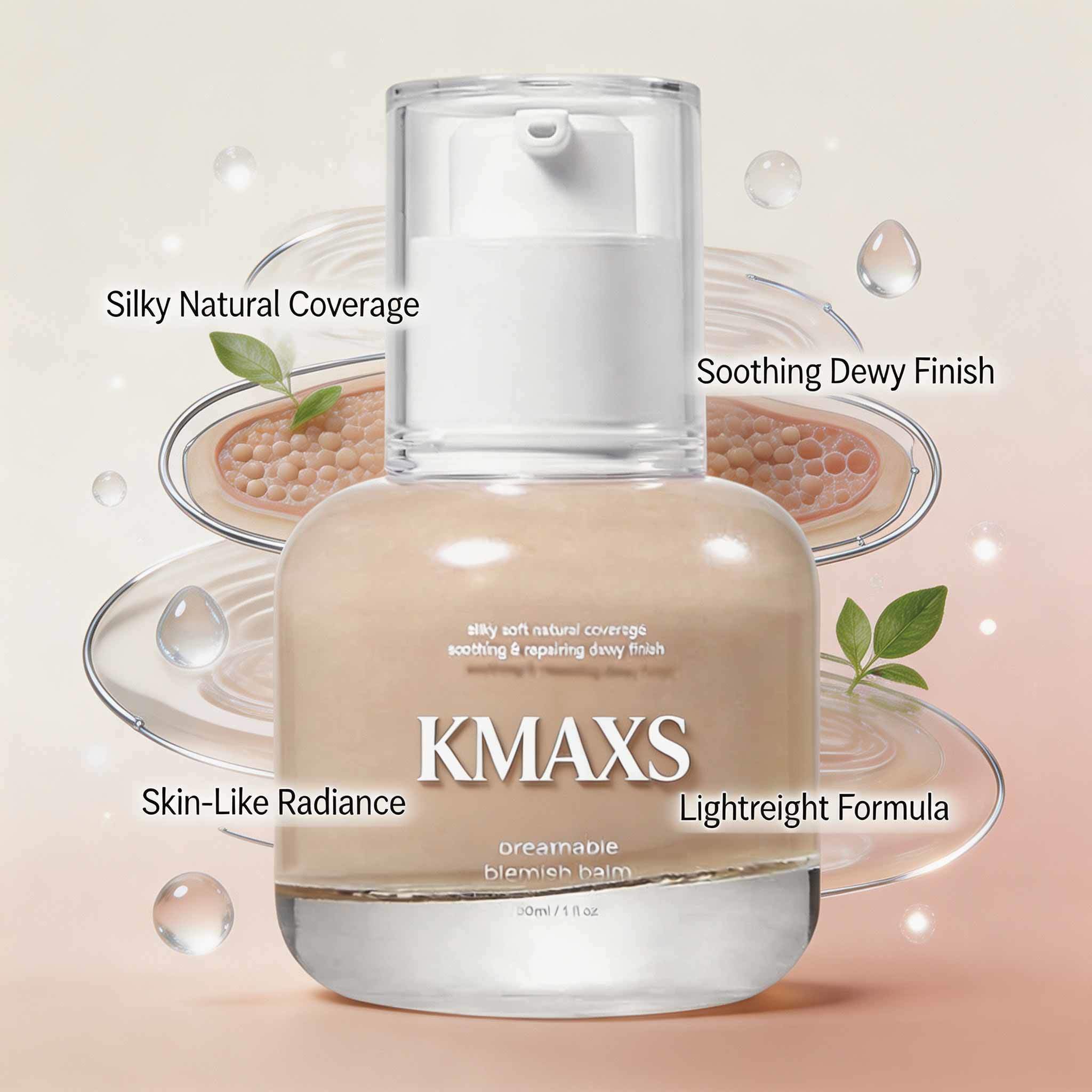 Green Tea BB Cream – Lightweight Coverage Moisturizing Skin-Soothing & Gentle