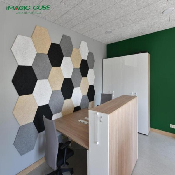 Moisture Proof Wood Wool Acoustic Panel Sound Absorption In Commercial Buildings