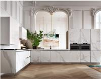 White Shaker Cabinets American PVC Door Solid Wood Kitchen Cabinets