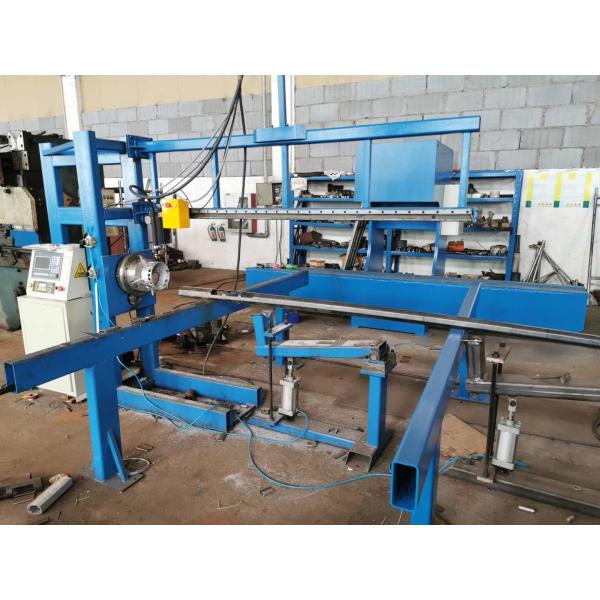 Автомат для резки двери фонарного столба Cnc 2000mm 80mm