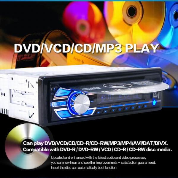 Ouchuangbo Car DVD Stereo Radio Audio Receiver MP3 Player CD/MPEG4/VCD USB SD Slot