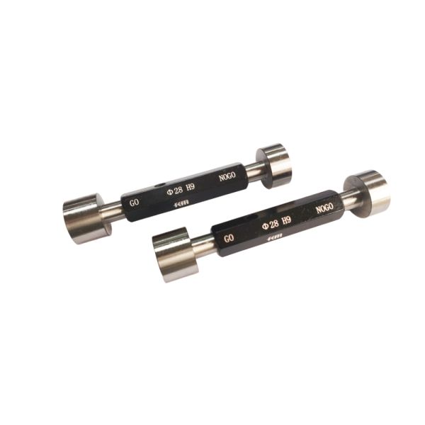 Accurate GO and NOGO ø28 H9 Plain Plug Gauge with Gcr15 Steel Material for Checking Size