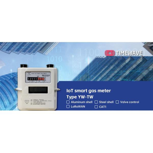 Тип YW-TW класса IoT 1,5 беспроводного газового счетчика передачи умный
