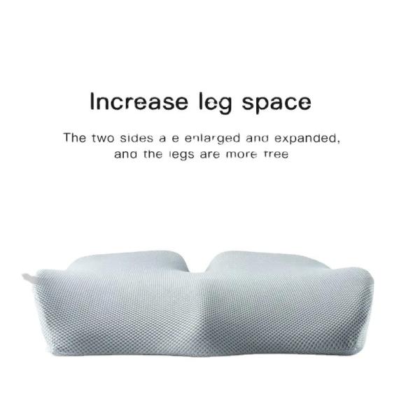 760g Memory Foam Seat Cushion for Coccyx Support in Comfortable Office and Car