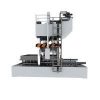 Máquina de madeira da pálete do tamanho europeu para reciclar a madeira em Itália