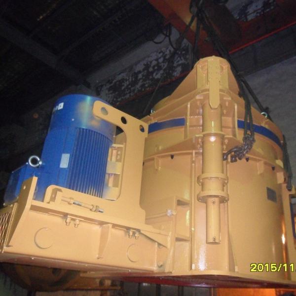 50mm Feed Vertical Shaft Impact Crusher VSI Sand Making Machine 2200RPM