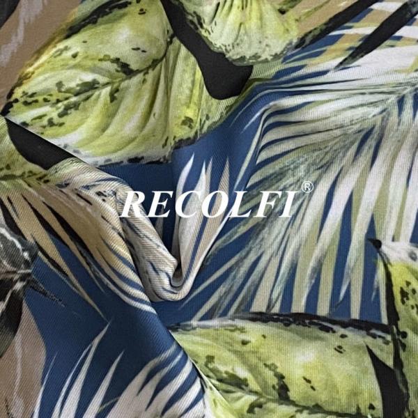 152CM Stretchable Activewear Knit Fabric Jacquard Ladies Swimwear