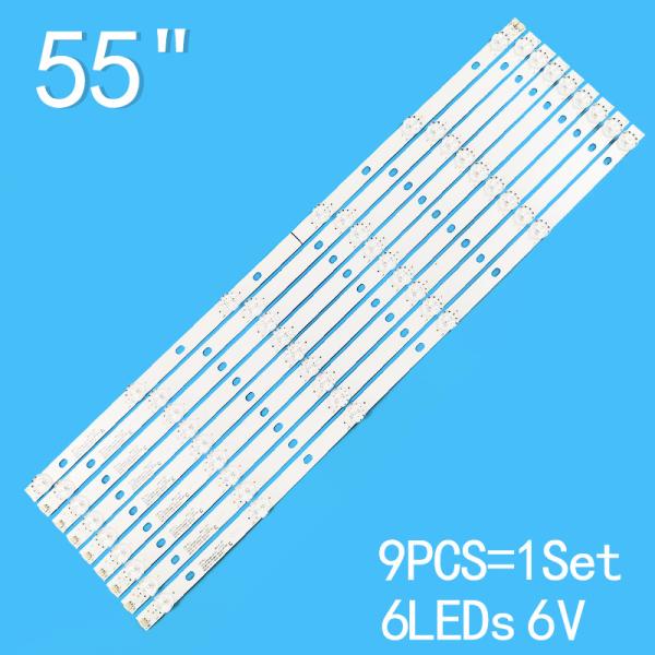 Para o Lehua E55DM1000 JS-D-JP55DM-061EC A61EC C61EC (71220) Faixa de luz