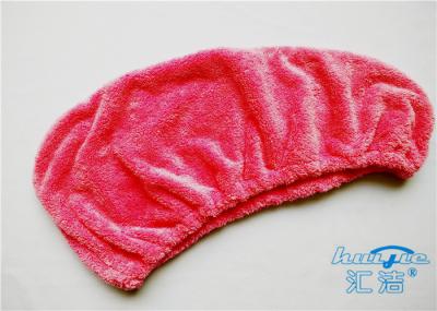 Poliéster mágico de toalha 80% do envoltório do cabelo da Auto-Secagem de Microfiber, tampão de secagem do cabelo