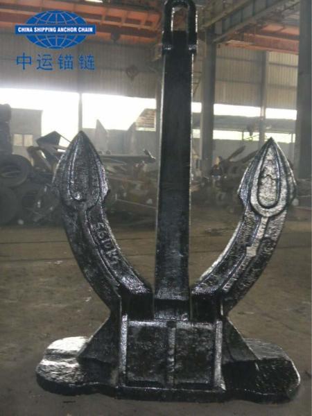 IACS cert. Black Painted Marine Anchor 95 Type Spek  Stockless Anchor