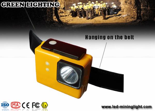 Cree IP68 rechargeable LED headlamp , Most Powerful Headlamp 8000lux brightness