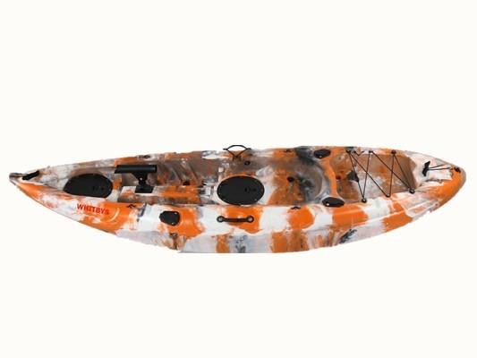 Strong Hull Structure 9 Foot Sit On Top Fishing Kayak Single Seat Customized Color
