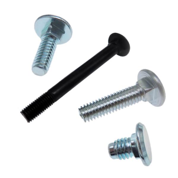 Голова решетки из нержавеющей стали Коляска болты Кубок квадратный Металлический болт Din 603