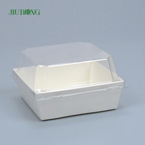 F Flute Recycled Biodegradable Paper Container Fast Food Shop OEM ODM