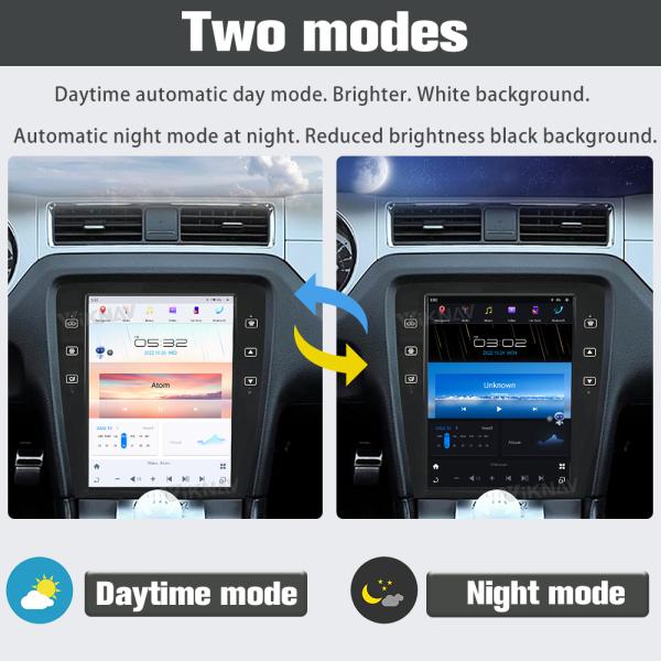 Android 13 Автомобильное радио GPS навигация для Ford Mustang Мультимедийный проигрыватель 09-13