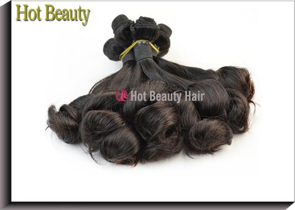 8 - 10 Brazilian Grade 7A Virgin Hair , Spring Curl Human Hair Extensions