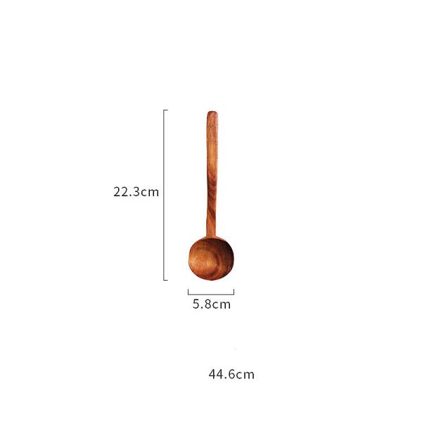 Japanese Style Kitchen Wooden Utensils Creative Combined Teak Wood Cooking Utensils