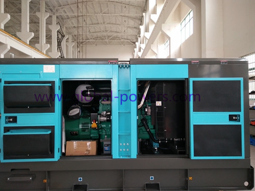 Global Power Silent Diesel Generator Set Cummins 6LTAA8.9-G3 226 KW 283 KVA