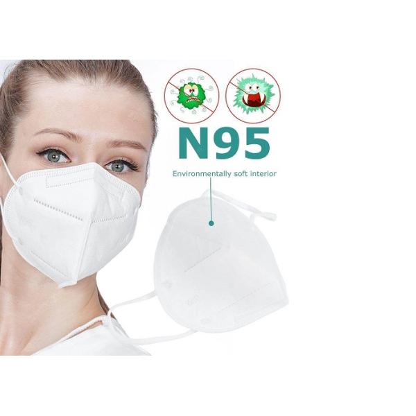 Anti Dust Flu Coronavirus Protective N95 Face Mask Non Woven Disposable