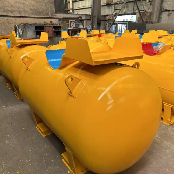 Récipient réservoir sous pression de qualité pétrochimique 6bar MAWP Solution professionnelle d'expédition d'alkyl aluminium