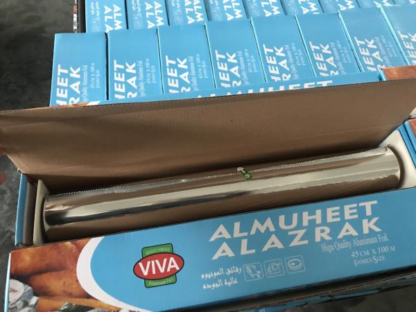 Kitchen Thin Aluminium Foil , Food Grade Aluminium Foil For Freshness Retaining