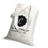 Examinez imprimer tout simplement le sac d'emballage de toile de la poignée 8oz